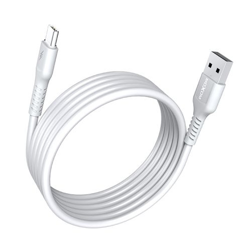 USB data kabl Moxom MX-CB125 3A Type-C 1m beli (MS).