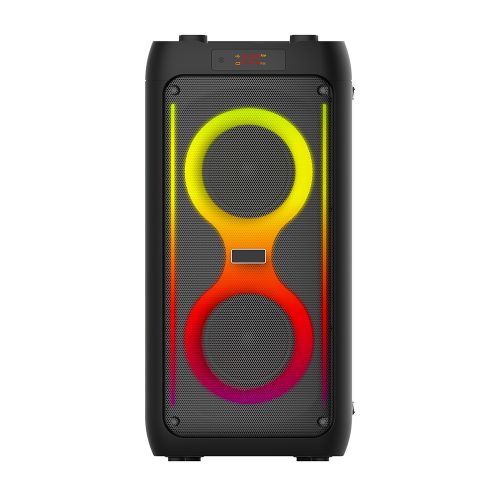 Zvucnik Bluetooth BKK SHARK S-111 FLIP double 4inch sa mikrofonom crni (MS).