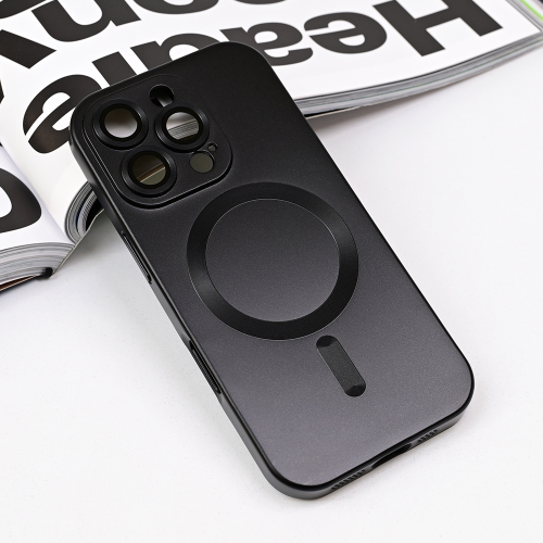 Futrola Magsafe Chrome za iPhone 16 Pro crna.