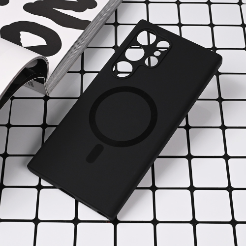 Futrola Magsafe Pure color za Samsung S928B Galaxy S24 Ultra crna.