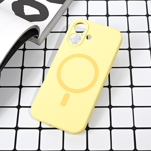 Futrola Magsafe Pure color za iPhone 17 6.3 zuta.