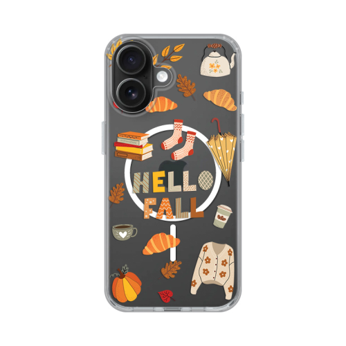 Futrola print Magsafe za iPhone 16 6.1 Hello Fall.