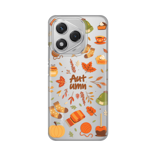 Silikonska futrola print Skin za Huawei Honor 400 Lite Autumn.