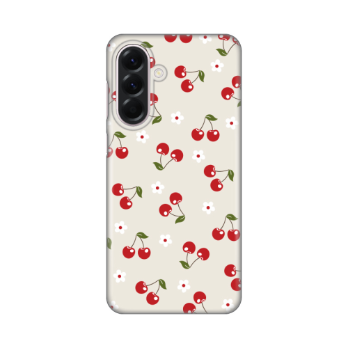 Silikonska futrola print za Samsung A566 Galaxy A56 5G Cherry and Flowers.