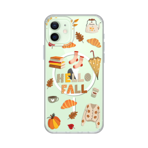 Futrola print Magsafe za iPhone 12/12 Pro 6.1 Hello Fall.