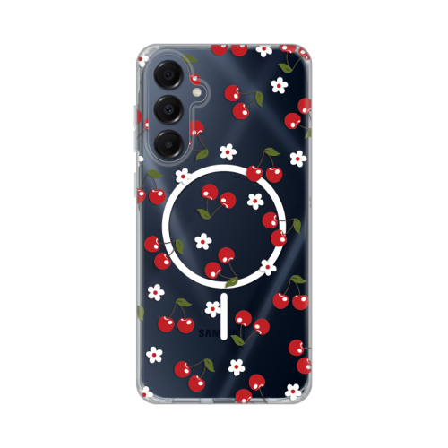 Futrola print Magsafe za Samsung A165F Galaxy A16 Cute Cherries.