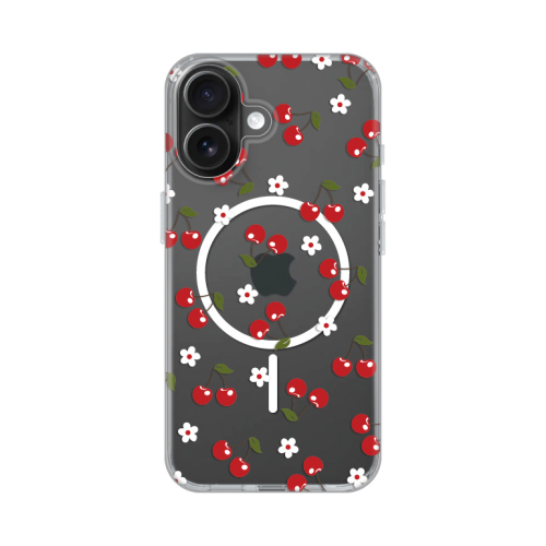 Futrola print Magsafe za iPhone 16 6.1 Cute Cherries.