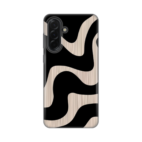 Silikonska futrola print Skin za Samsung A366 Galaxy A36 5G Black Flow.