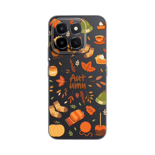 Silikonska futrola print Skin za Huawei Honor X6c Autumn.