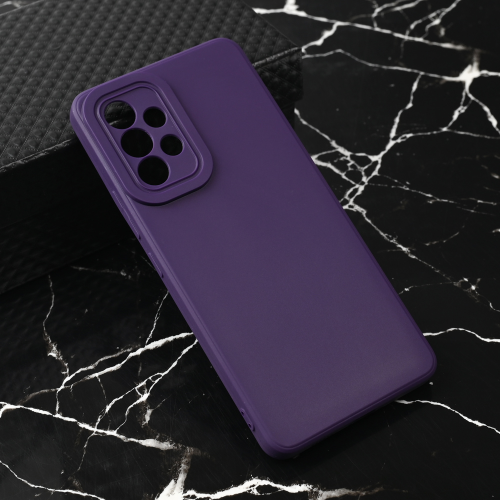 Futrola Teracell Giulietta za Samsung A536 Galaxy A53 5G mat tamno ljubicasta.