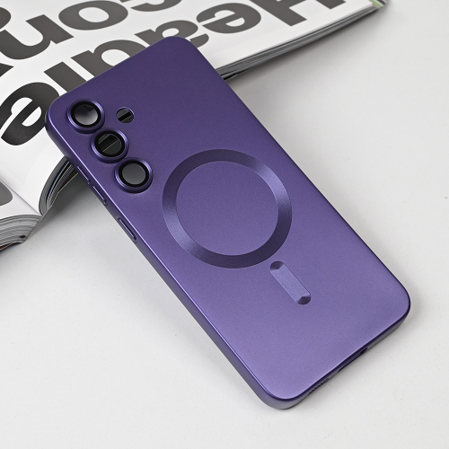 Futrola Magsafe Chrome za Samsung S731B Galaxy S25 FE ljubicasta.