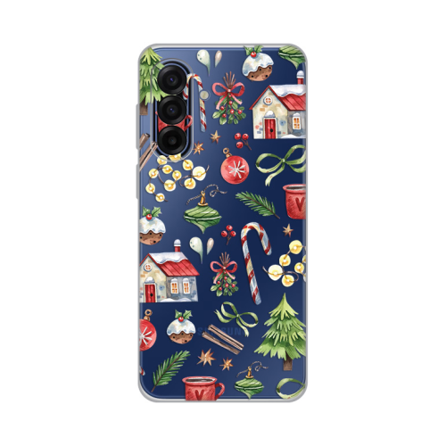 Silikonska futrola print Skin za Samsung A175 Galaxy A17 Winter Spirit.