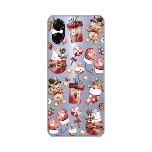 Silikonska futrola print Skin za Samsung A075F Galaxy A07 Cozy Christmas.