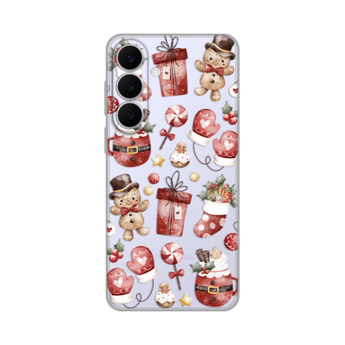 Silikonska futrola print Skin za Samsung S731B Galaxy S25 Fe Cozy Christmas.