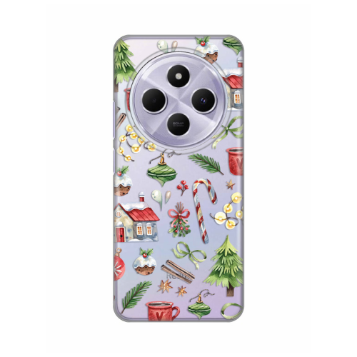 Silikonska futrola print Skin za Xiaomi Redmi 14C/Redmi A4 Winter Spirit.