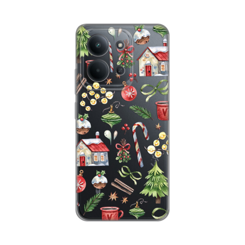 Silikonska futrola print Skin za Xiaomi Redmi 15C 4G Winter Spirit.