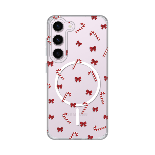 Futrola print Magsafe za Samsung S911B Galaxy S23 Candy Bows.