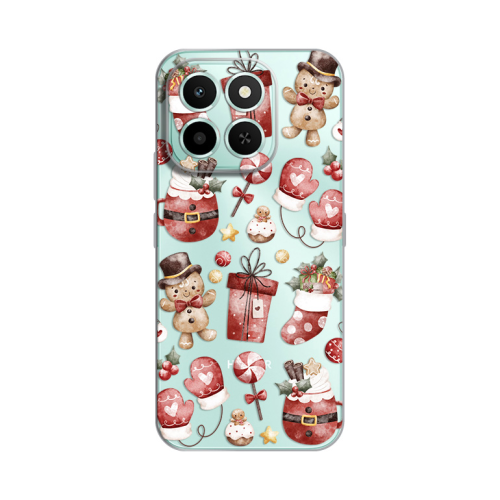 Silikonska futrola print Skin za Huawei Honor X6c Cozy Christmas.