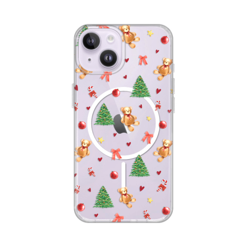 Futrola print Magsafe za iPhone 13/14 6.1 Merry Bear.