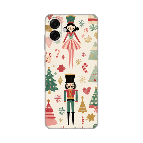 Silikonska futrola print za Samsung A075F Galaxy A07 Vintage Christmas.