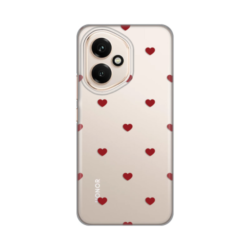 Silikonska futrola print za Huawei Honor 400 Red Hearts.