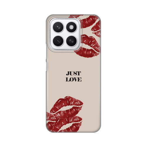 Silikonska futrola print Skin za Huawei Honor X8c Just Love.