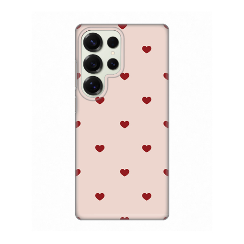Silikonska futrola print za Samsung S938 Galaxy S25 Ultra Beige Hearts.