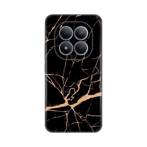 Silikonska futrola print za Xiaomi Redmi Note 15 Pro Plus 5G All Black.