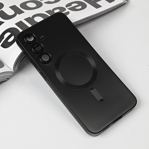 Futrola Magsafe Chrome za Samsung S731B Galaxy S25 FE crna.