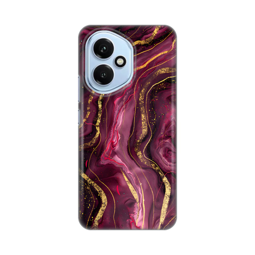 Silikonska futrola print za Huawei Honor 400 Burgundy.