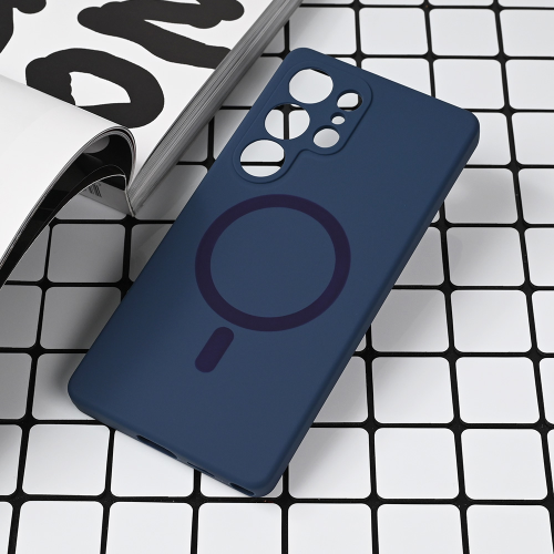 Futrola Magsafe Pure color za Samsung S938 Galaxy S25 Ultra tamno plava.
