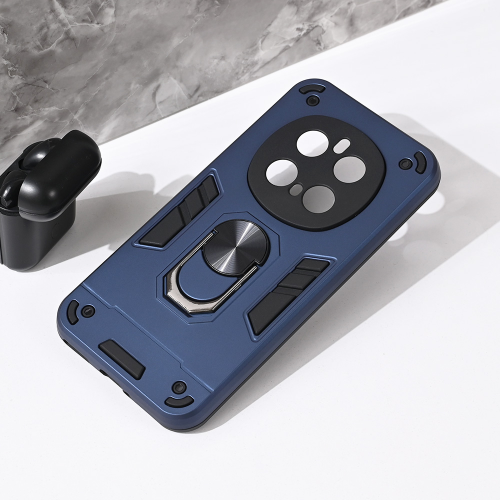Futrola Hard Ring za Huawei Honor Magic 7 Pro tamno plava.