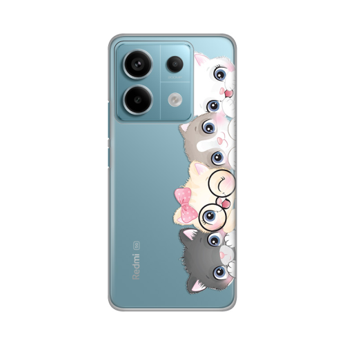 Silikonska futrola print Skin za Xiaomi Redmi Note 13 Pro 5G (EU) Cats.