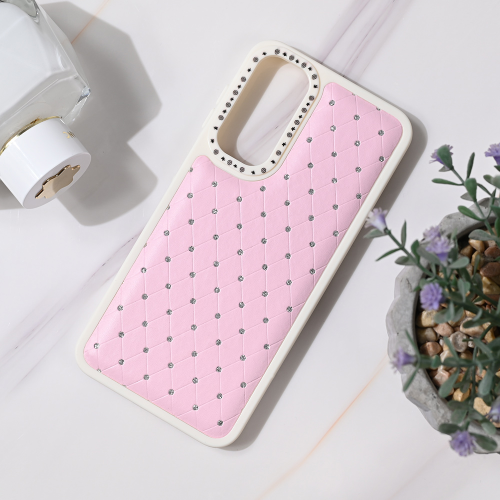 Futrola Bling za Samsung A165B Galaxy A16 5G belo roze.