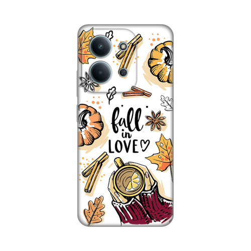 Silikonska futrola print za Xiaomi Redmi 15C 4G Fall in Love.