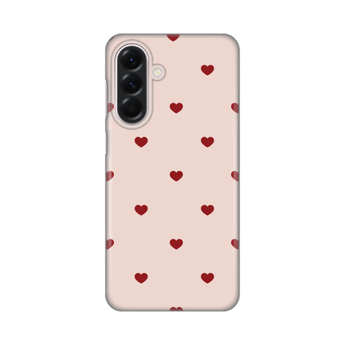 Silikonska futrola print za Samsung A566 Galaxy A56 5G Beige Hearts.