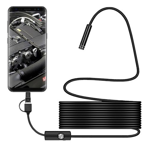 Endoskopska Android kamera 3in1 (USB. micro USB. Type C) crna (MS).