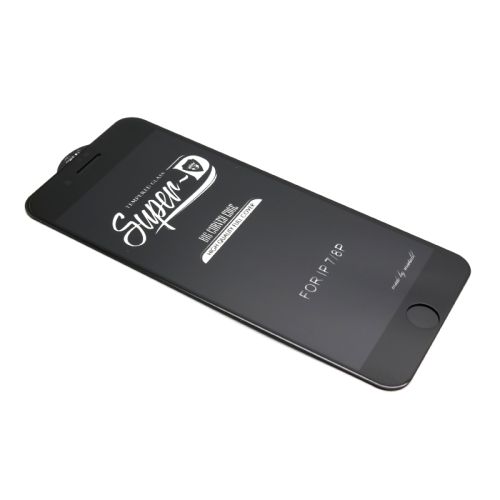 Staklena folija glass 11D za Iphone 7 Plus/8 Plus SUPER D crna (MS).