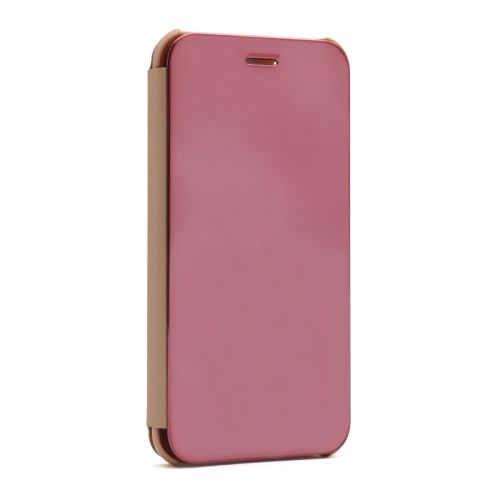 Futrola BI FOLD providna VIEW za iPhone SE (2020/2022) roze (MS).