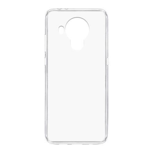 Futrola ultra tanki PROTECT silikon za Nokia 5.4 providna (bela) (MS).