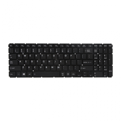 Tastatura za laptop Toshiba Satellite L50B crna.