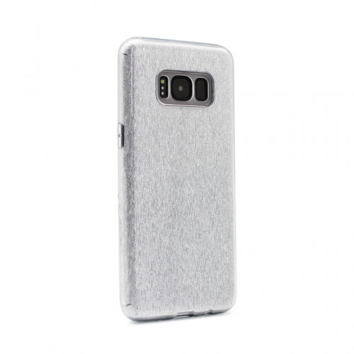 Futrola Crystal Dust za Samsung G955 S8 Plus srebrna.