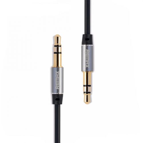 Audio kabl REMAX RM-L100 Aux 3.5mm crni 1m.