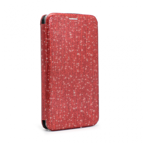 Futrola Flip Crystal za iPhone XS Max crvena.