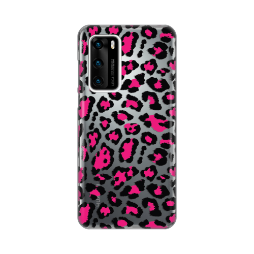 Silikonska futrola print Skin za Huawei P40 Pink Jungle.