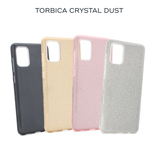 Futrola Crystal Dust za Samsung A415F Galaxy A41 srebrna.
