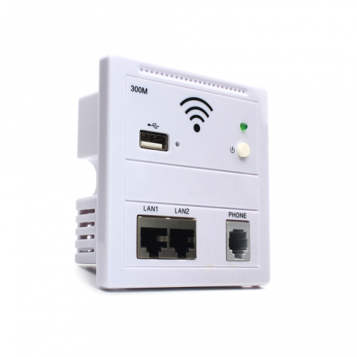 Zidna uticnica Wireless Router LAN USB POE Type.