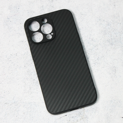 Futrola Carbon fiber za iPhone 13 Pro crna.