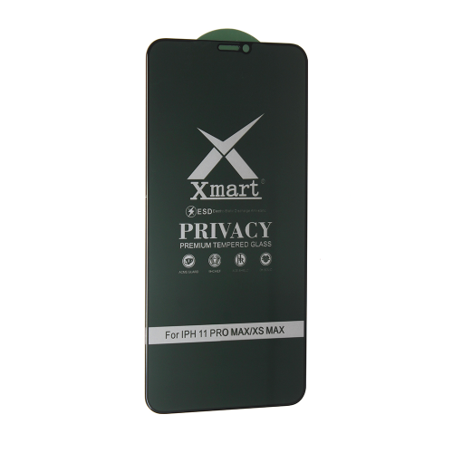 Staklena folija glass X mart 9D Privacy za iPhone 11 Pro Max 6.5.