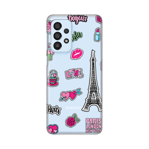 Silikonska futrola print Skin za Samsung A336 Galaxy A33 5G Love Paris.